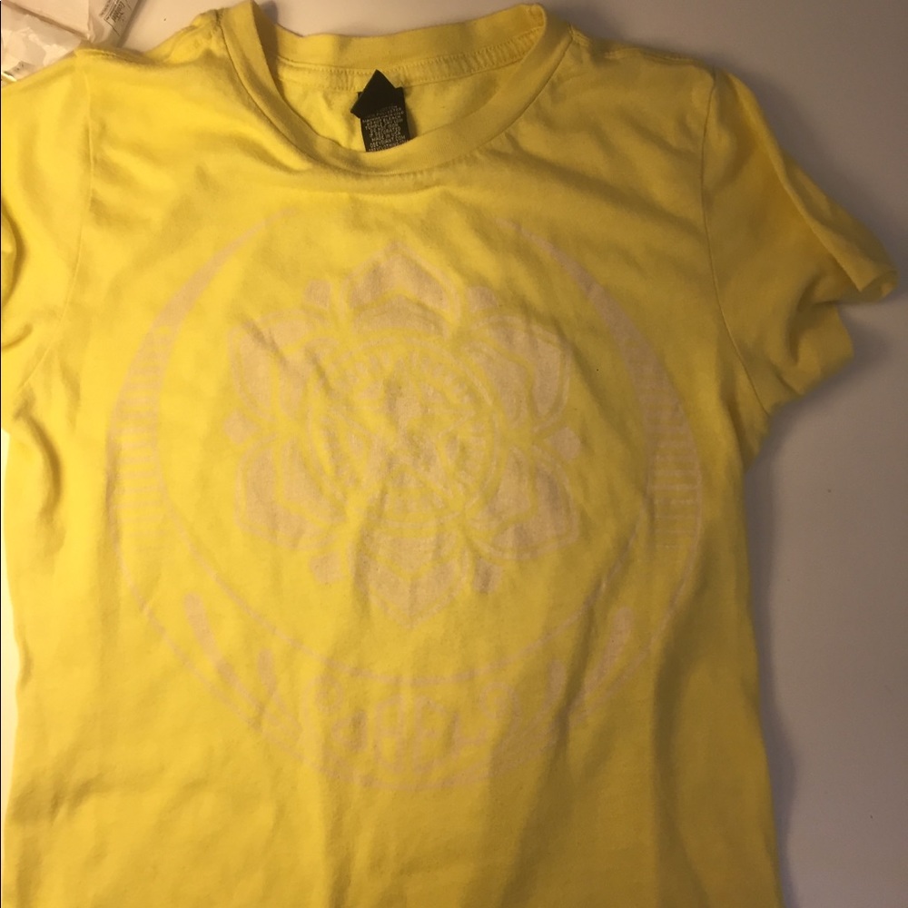 Yellow Obey T-shirt